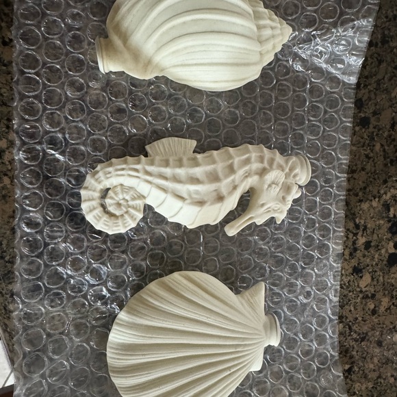 Vintage beach, seashells and seahorse nautical, string light set - Picture 4 of 8